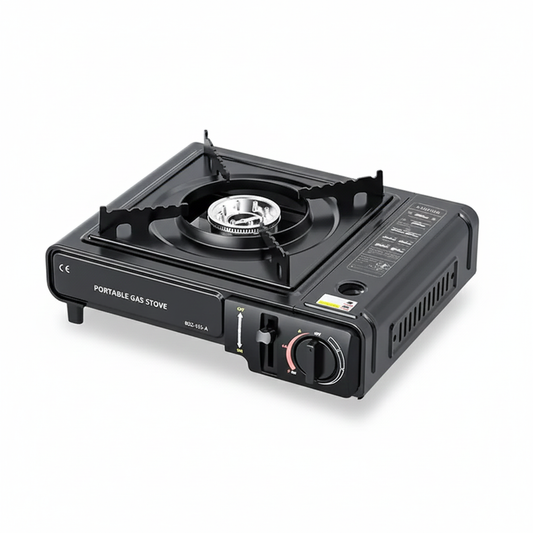 Tragbarer Camping Gaskocher aus Metalllegierung