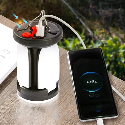 Solar LED Campinglaterne mit Akku